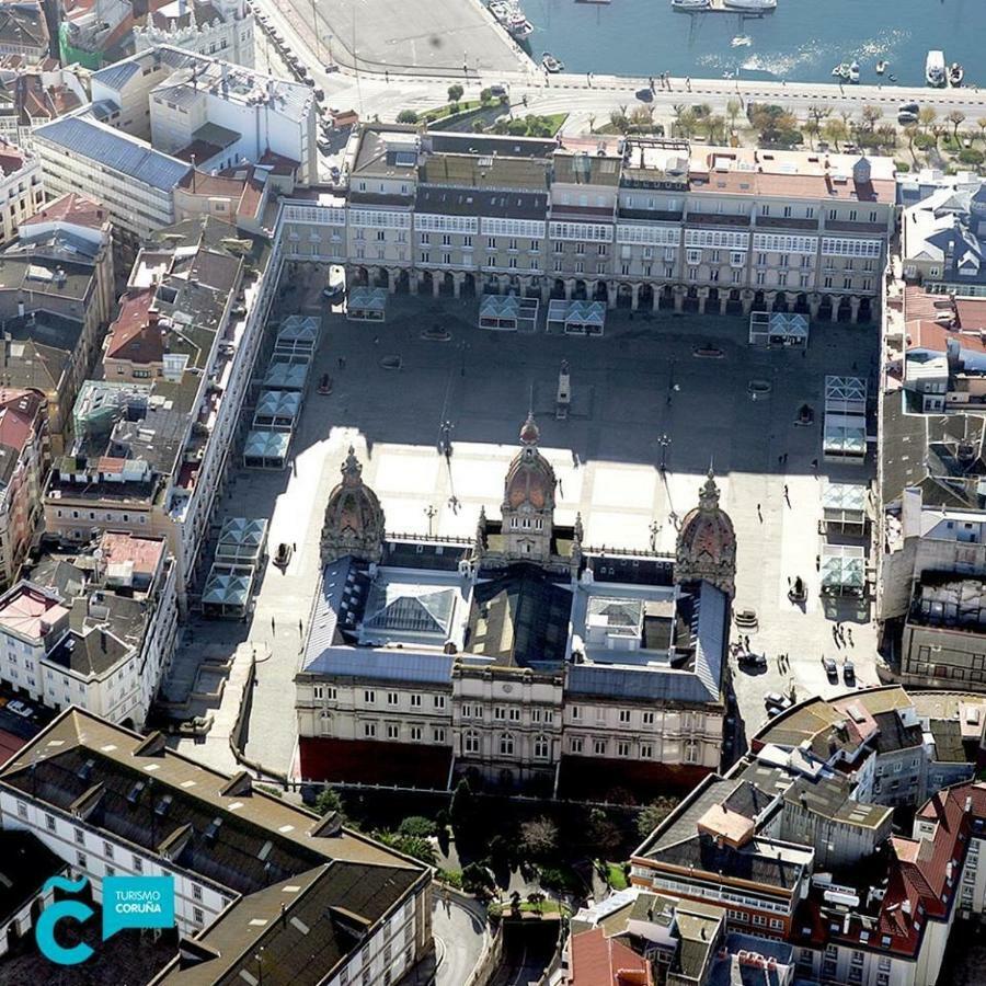 Apartamento En Pleno Centro Leilighet La Coruña Eksteriør bilde